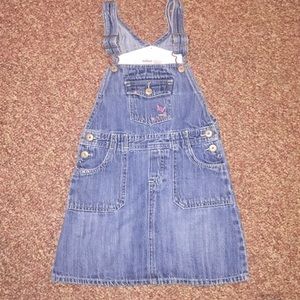 Denim Overall Dress